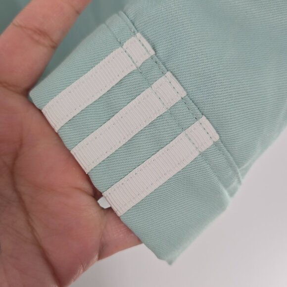 Adidas Green Tint Zip Up Collared Jacket Utility Pockets Streetwear Mint Medium - Picture 5 of 9